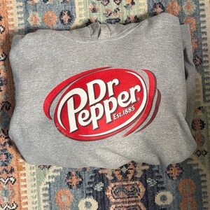 Dr Pepper Gray Sweatshirt